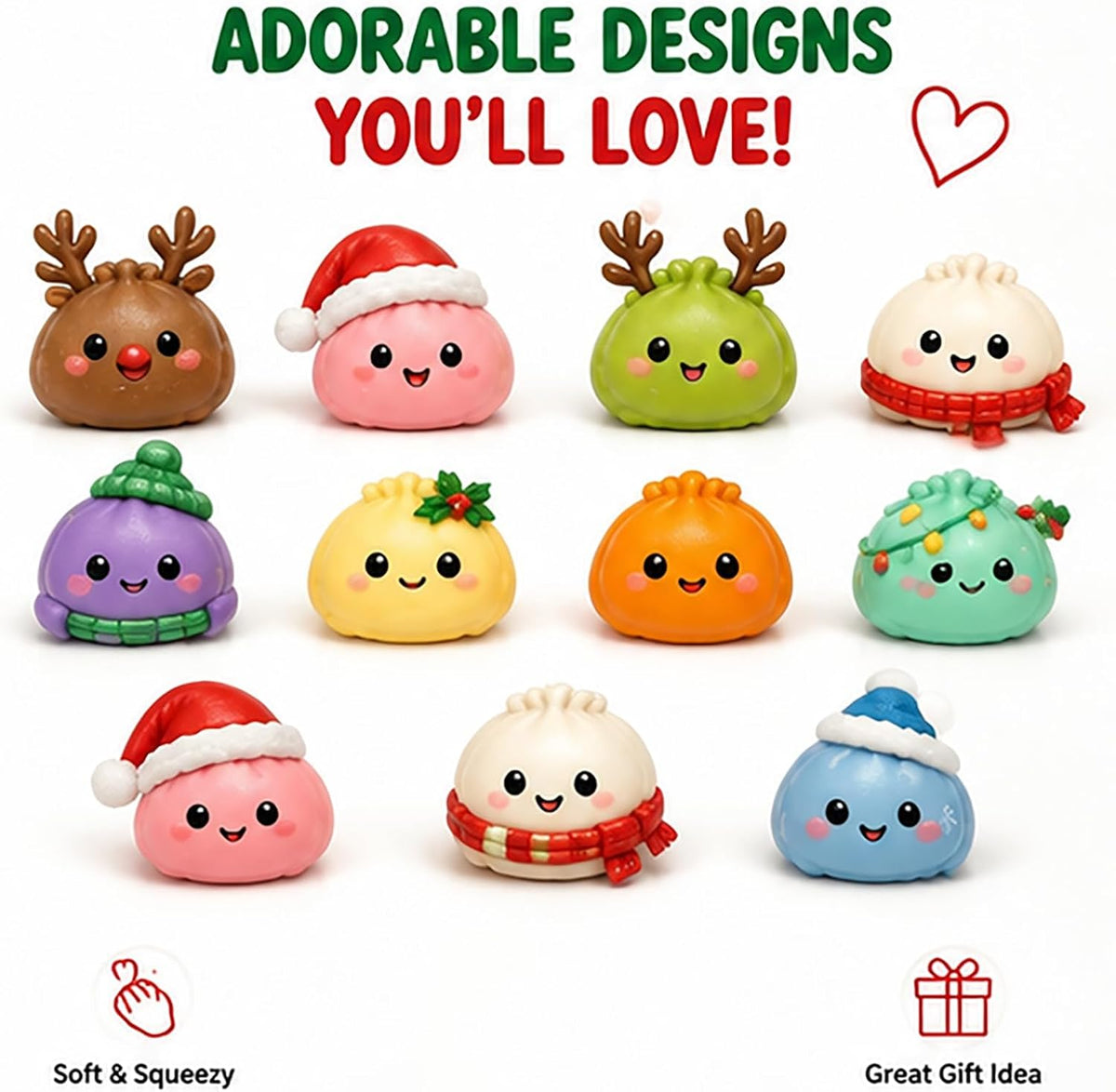🔥49% Off Last Day 🔥24 Days of Squishy Christmas Surprises 🎄