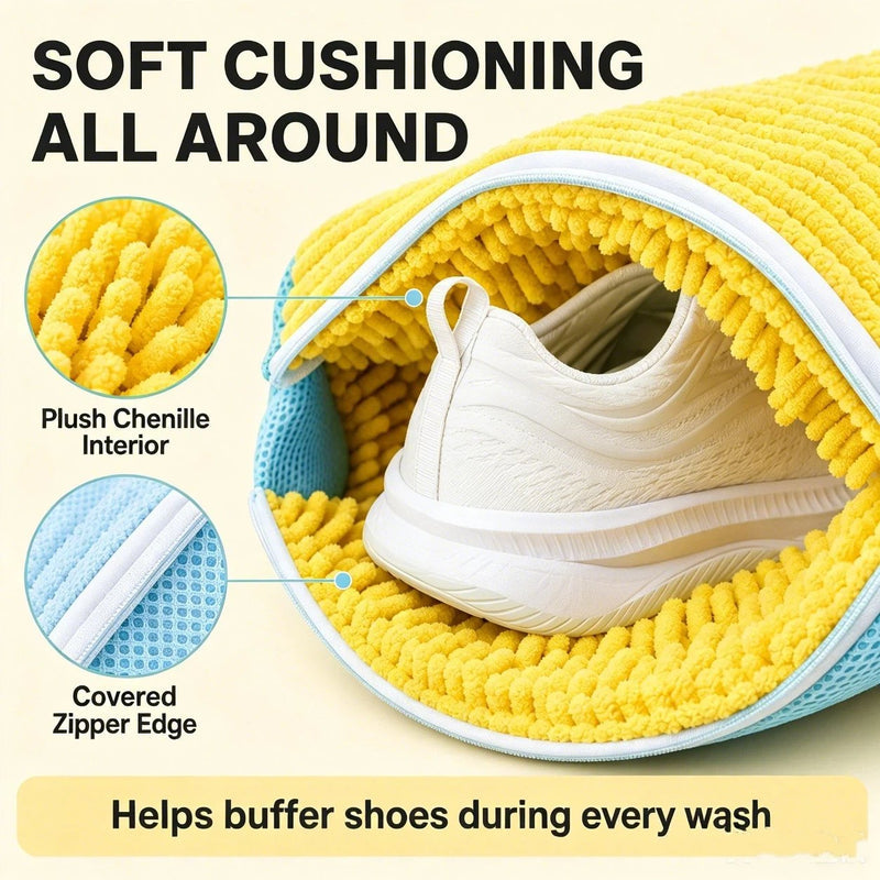 🎁Black Friday Deals 49% OFF🔥--👟🧼Laundry Shoe Washing Bag for Washing Machine
