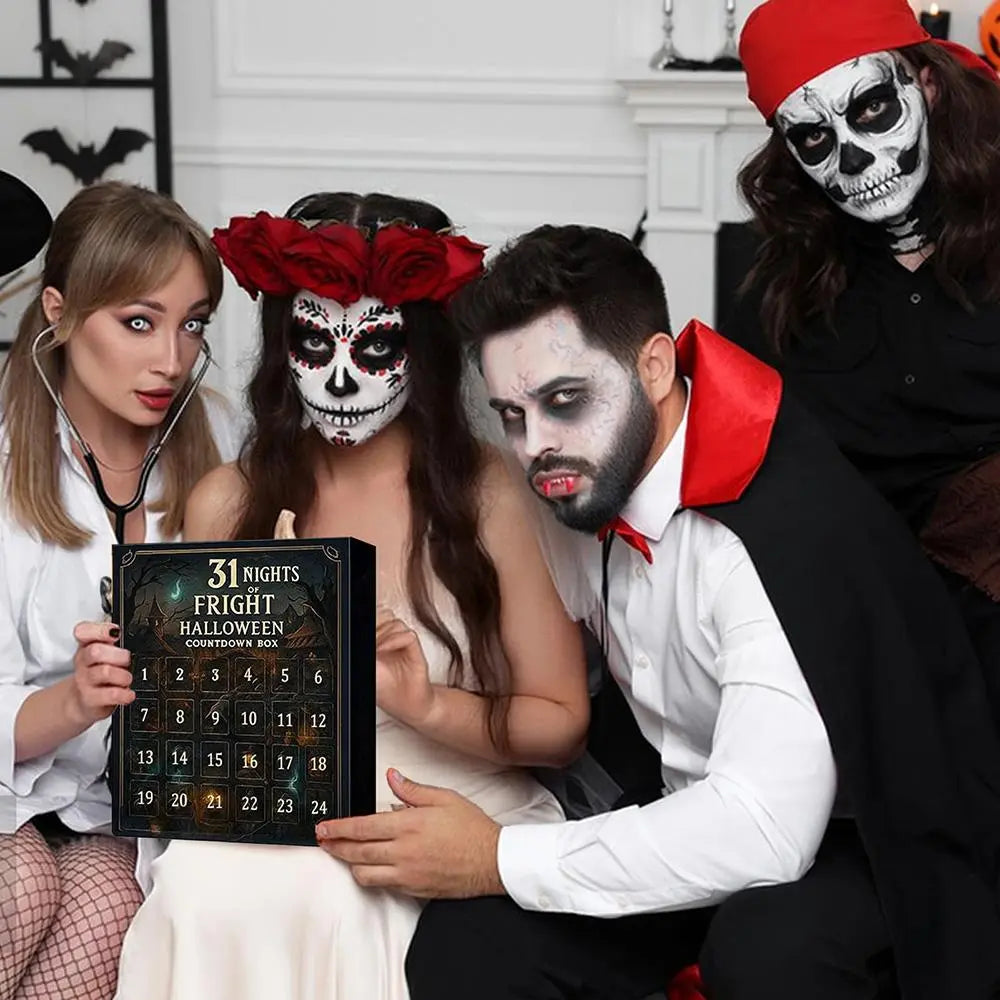 💥 Last Day 49% OFF --👻2026 Halloween Countdown Advent CalendarGift Box🎃