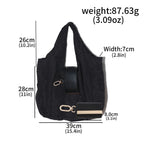 👜✨Foldable Shopping Bag Keychain Eco-Friendly Reusable Tote Bag