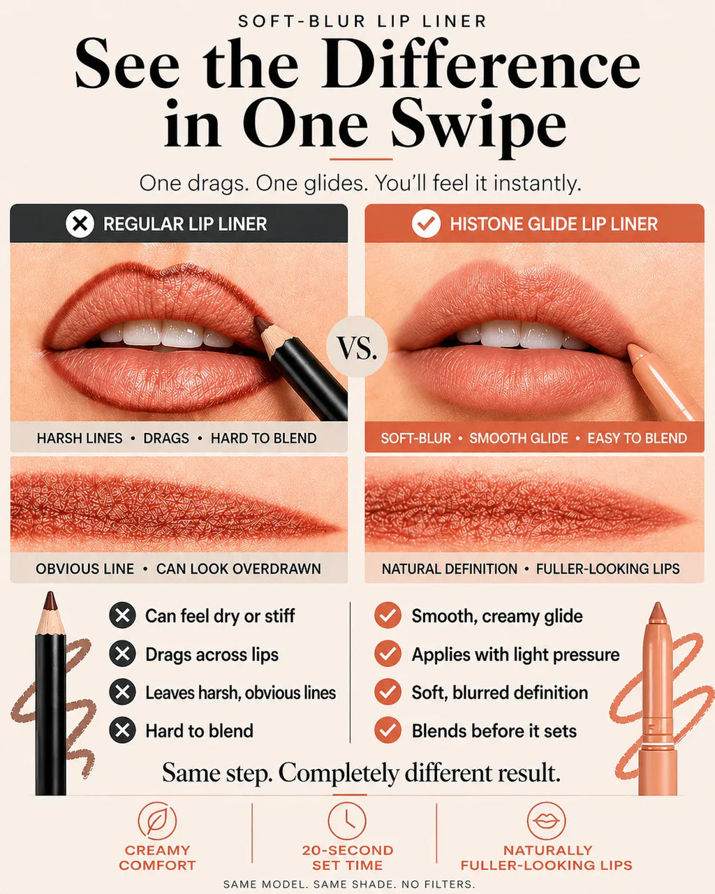 🔥🔥Buy one, get one free🎁Easy Glide Lip Liner — Creamy, Blendable Color with Smooth Application