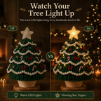 🔥Black Friday Deals 49% OFF--🎄Complete Light-Up Christmas Tree Crochet Hat DIY Kit