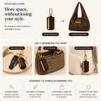 👜✨Foldable Shopping Bag Keychain Eco-Friendly Reusable Tote Bag