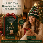🔥Black Friday Deals 49% OFF--🎄Complete Light-Up Christmas Tree Crochet Hat DIY Kit
