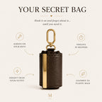 👜✨Foldable Shopping Bag Keychain Eco-Friendly Reusable Tote Bag
