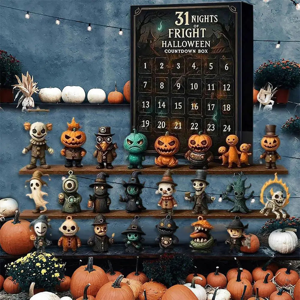 💥 Last Day 49% OFF --👻2026 Halloween Countdown Advent CalendarGift Box🎃