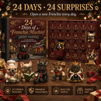 ⏳ Last Day 49% OFF – 🐶 24-Day French Bulldog Christmas Advent Calendar | 24 Unique Collectible Frenchie Characters with Different Outfits, Personalities & Daily Holiday Surprises 🎄✨