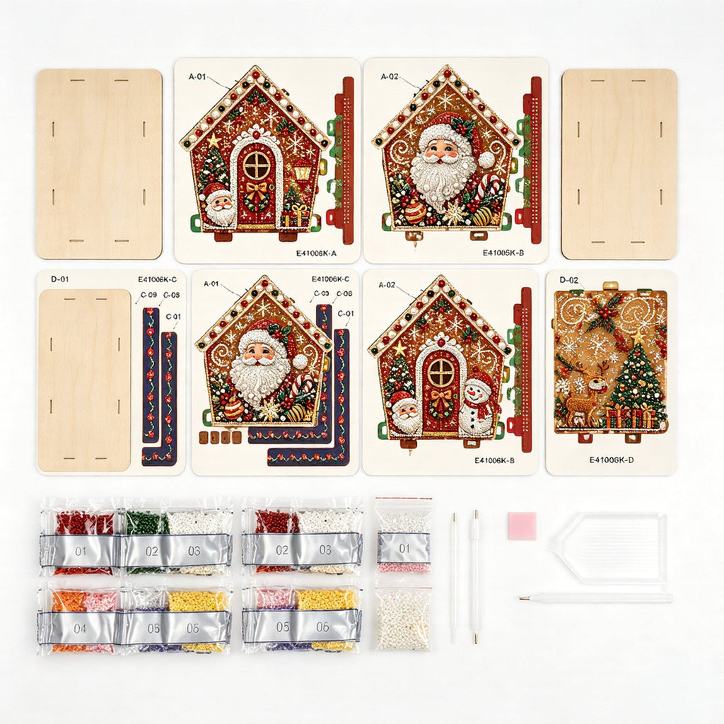 🔥49% Off Last Day 🔥Plymagic DIY Pearl Art - Christmas Collection