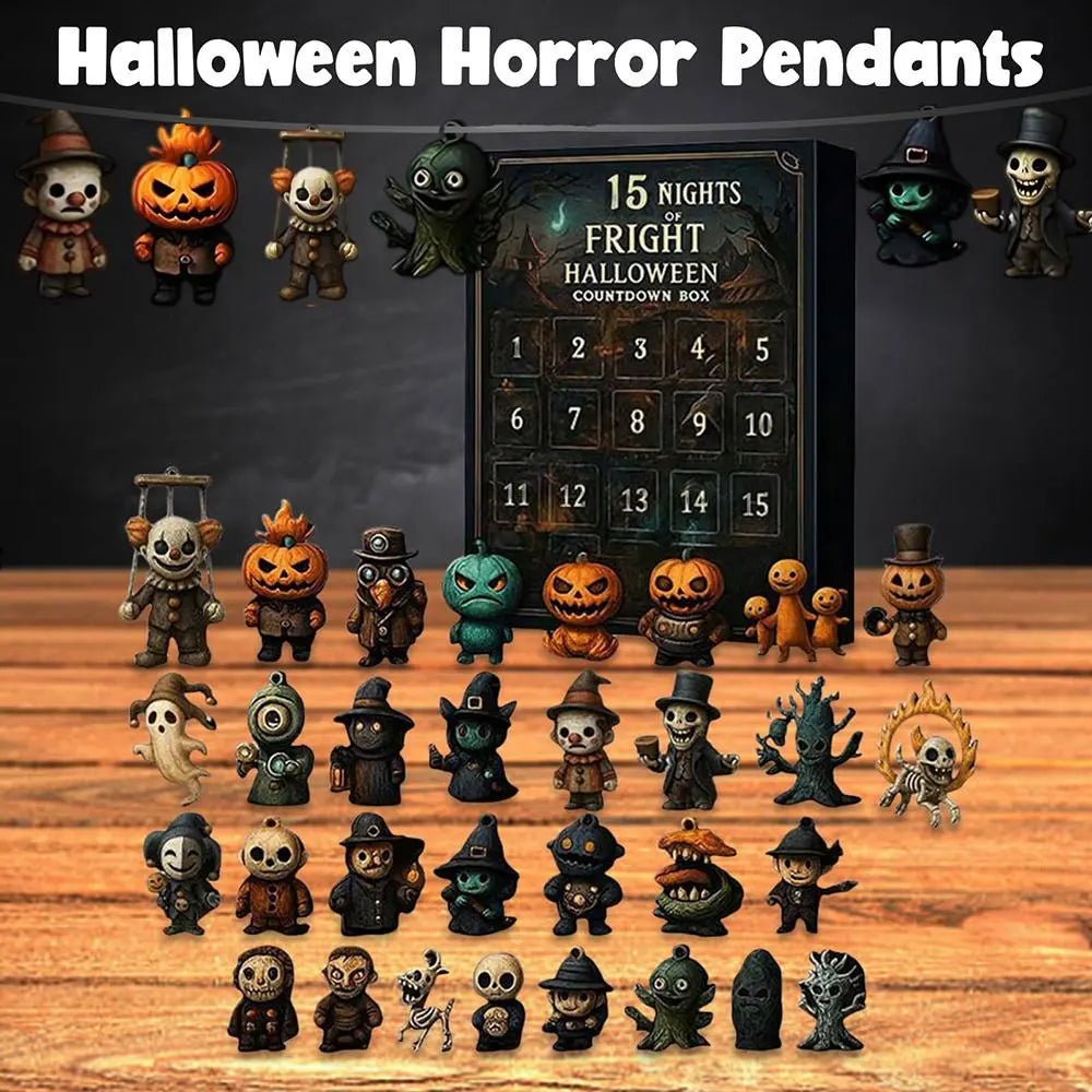 💥 Last Day 49% OFF --👻2026 Halloween Countdown Advent CalendarGift Box🎃