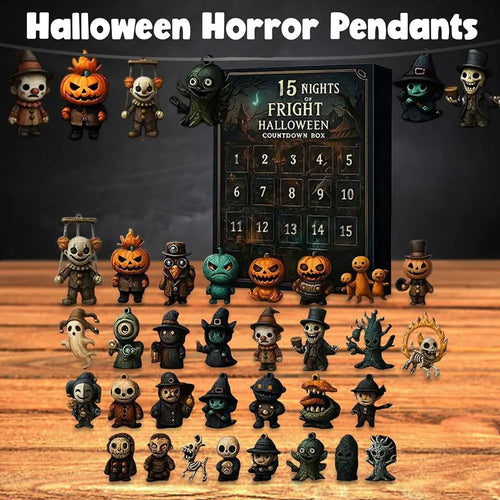 💥 Last Day 49% OFF --👻2026 Halloween Countdown Advent CalendarGift Box🎃