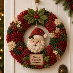 🔥49% Off Last Day 🔥🎄 3D Fabric Poke Wreath DIY Kit