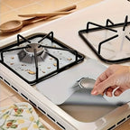 ✨4-Piece Reusable Non-Stick Gas Stove Burner Covers – Heat-Resistant & Washable💧
