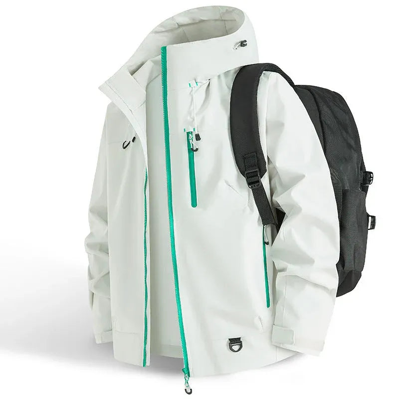 🥳2026 HOT SALE💞60% OFF!🚶‍♀️🌧️Lightweight Waterproof Jacket – Move freely, stay dry! No bulky layers, just comfortable protection. Handy pockets, adjustable hood. Perfect for daily walks. 🌿🧥