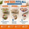 🔥Black Friday Deals 49% OFF-100Pcs Medium Reusable Elastic Plastic Bowl Covers - Kitchen Bread Proofing