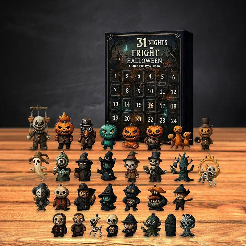 💥 Last Day 49% OFF --👻2026 Halloween Countdown Advent CalendarGift Box🎃