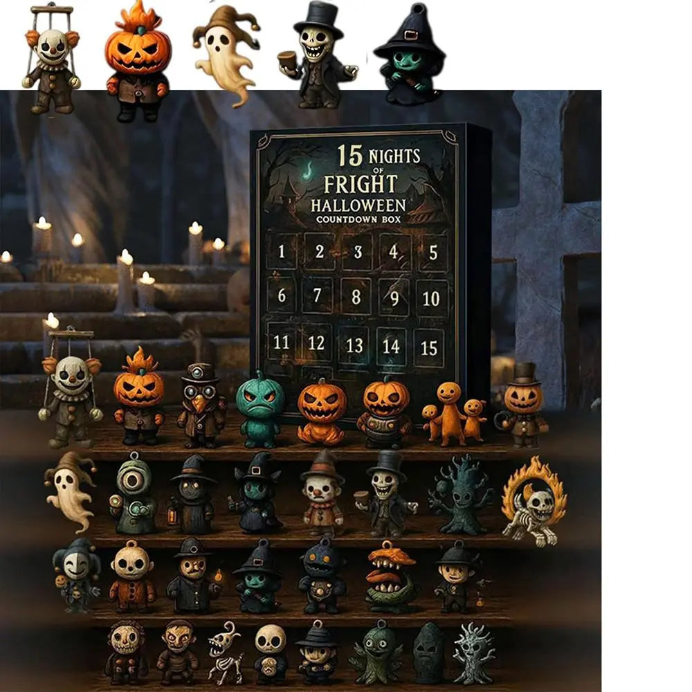 💥 Last Day 49% OFF --👻2026 Halloween Countdown Advent CalendarGift Box🎃