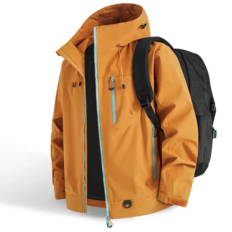 🥳2026 HOT SALE💞60% OFF!🚶‍♀️🌧️Lightweight Waterproof Jacket – Move freely, stay dry! No bulky layers, just comfortable protection. Handy pockets, adjustable hood. Perfect for daily walks. 🌿🧥