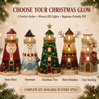 🎄Beginner-Friendly DIY Lighted Christmas Character Sea Glass-Style Lighthouse Kit Collection | Complete Kit with Sea Glass-Style Pieces, LED Lights & Step-by-Step Guide Included 💕