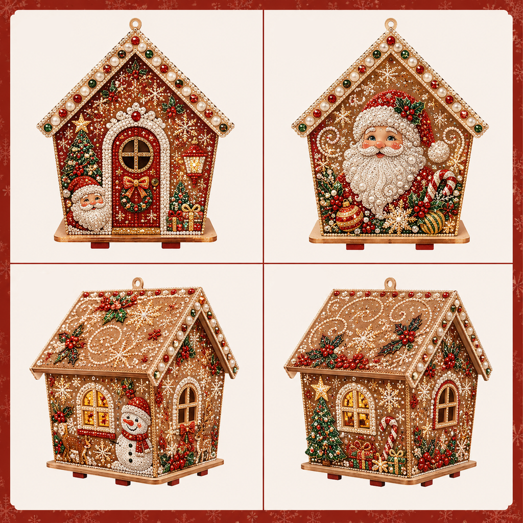 🔥49% Off Last Day 🔥Plymagic DIY Pearl Art - Christmas Collection