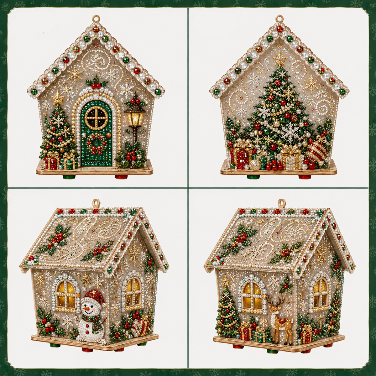 🔥49% Off Last Day 🔥Plymagic DIY Pearl Art - Christmas Collection