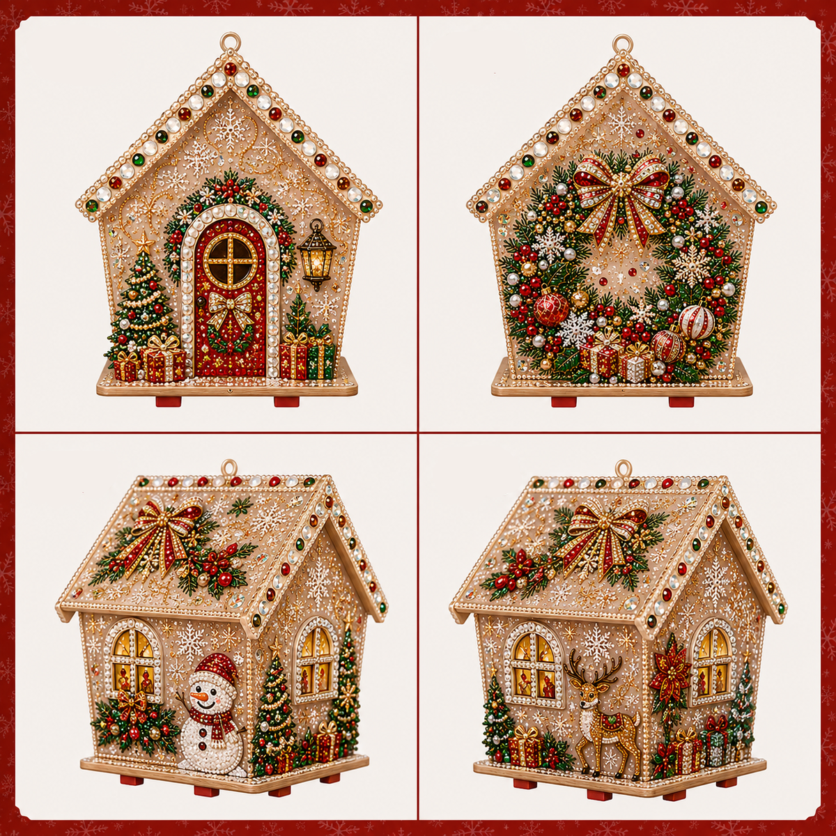 🔥49% Off Last Day 🔥Plymagic DIY Pearl Art - Christmas Collection