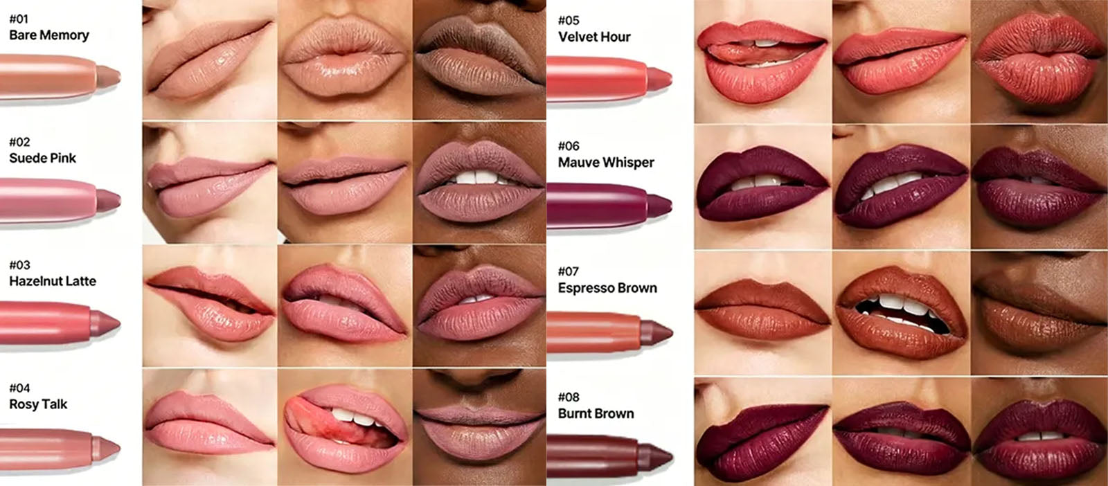 🔥🔥Buy one, get one free🎁Easy Glide Lip Liner — Creamy, Blendable Color with Smooth Application