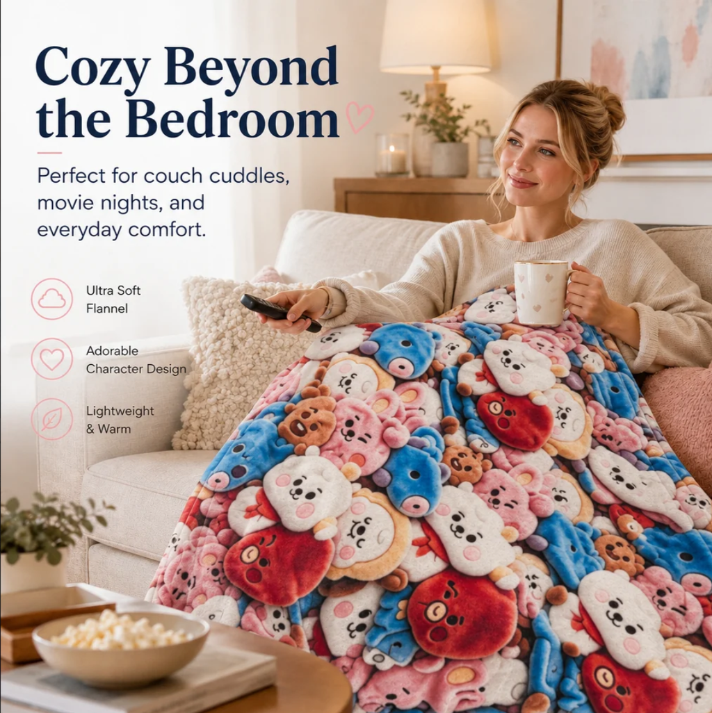 🎁Black Friday Deals 49% OFF--Plush Toy Blanket
