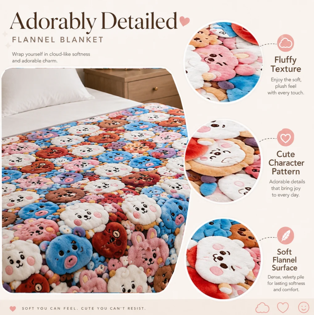 🎁Black Friday Deals 49% OFF--Plush Toy Blanket