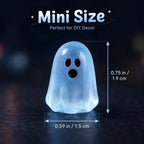 🔥LAST DAY 50% OFF - Glow-in-the-Dark Cute Ghost Resin Bead Set👻