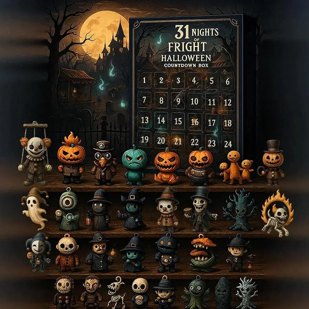 💥 Last Day 49% OFF --👻2026 Halloween Countdown Advent CalendarGift Box🎃