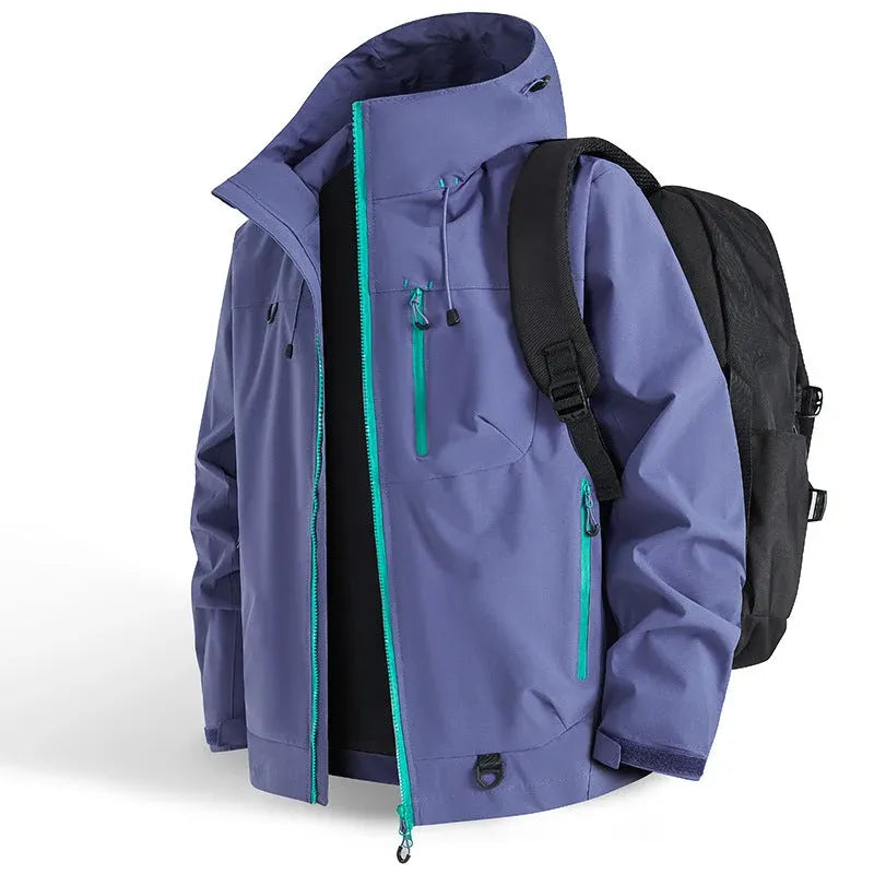 🥳2026 HOT SALE💞60% OFF!🚶‍♀️🌧️Lightweight Waterproof Jacket – Move freely, stay dry! No bulky layers, just comfortable protection. Handy pockets, adjustable hood. Perfect for daily walks. 🌿🧥