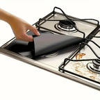 ✨4-Piece Reusable Non-Stick Gas Stove Burner Covers – Heat-Resistant & Washable💧