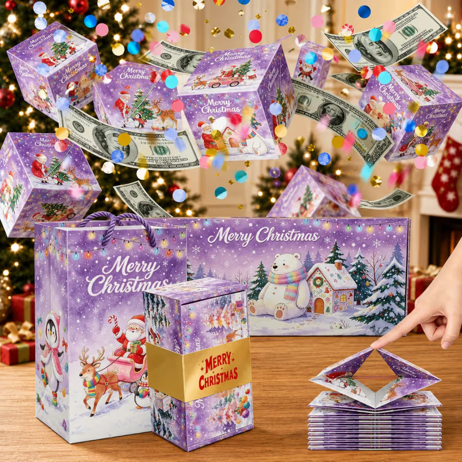 🎁Black Friday Deals 49% OFF – Pop-Up Surprise Gift Box 💵✨