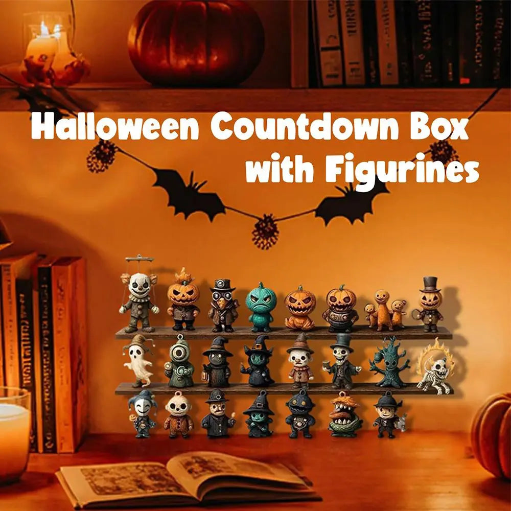 💥 Last Day 49% OFF --👻2026 Halloween Countdown Advent CalendarGift Box🎃