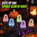 🔥LAST DAY 50% OFF - Glow-in-the-Dark Cute Ghost Resin Bead Set👻