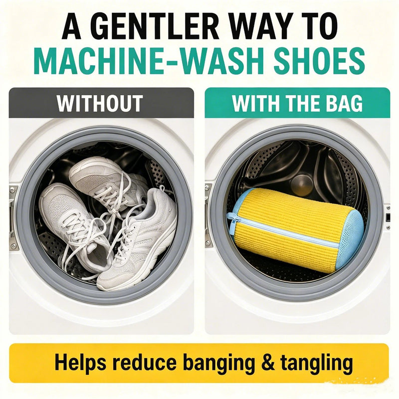 🎁Black Friday Deals 49% OFF🔥--👟🧼Laundry Shoe Washing Bag for Washing Machine