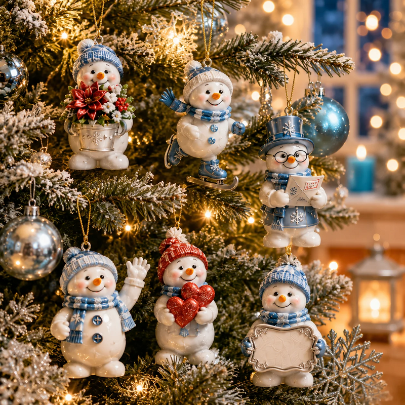 🎅 2026 Christmas Gift 50% Off--✨24-Day Christmas Countdown Advent Calendar – Snowman Christmas Series