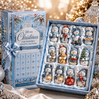 🎅 2026 Christmas Gift 50% Off--✨24-Day Christmas Countdown Advent Calendar – Snowman Christmas Series