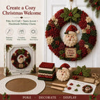 🔥49% Off Last Day 🔥🎄 3D Fabric Poke Wreath DIY Kit