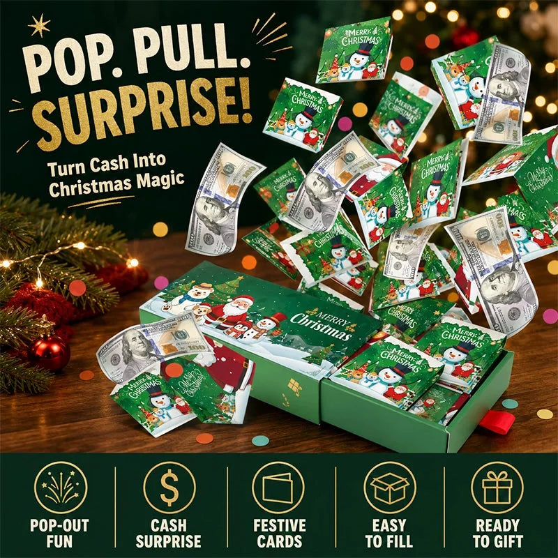 🎁Black Friday Deals 49% OFF – Pop-Up Surprise Gift Box 💵✨